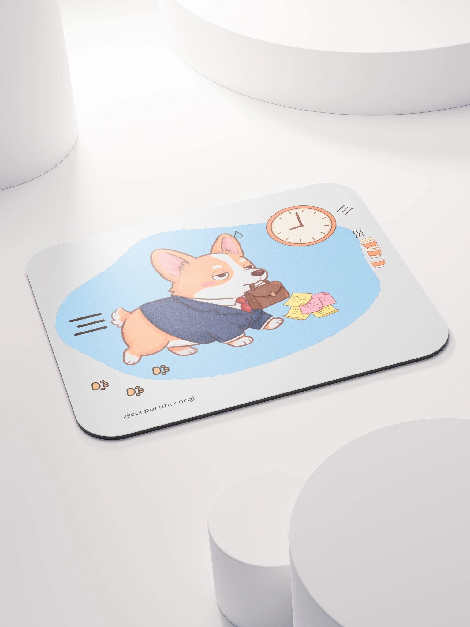 Short Legs. Long Meetings. Mouse Pad product image (4)