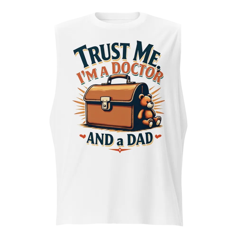 Doctor Dad Vintage Muscle Tank product image (5)