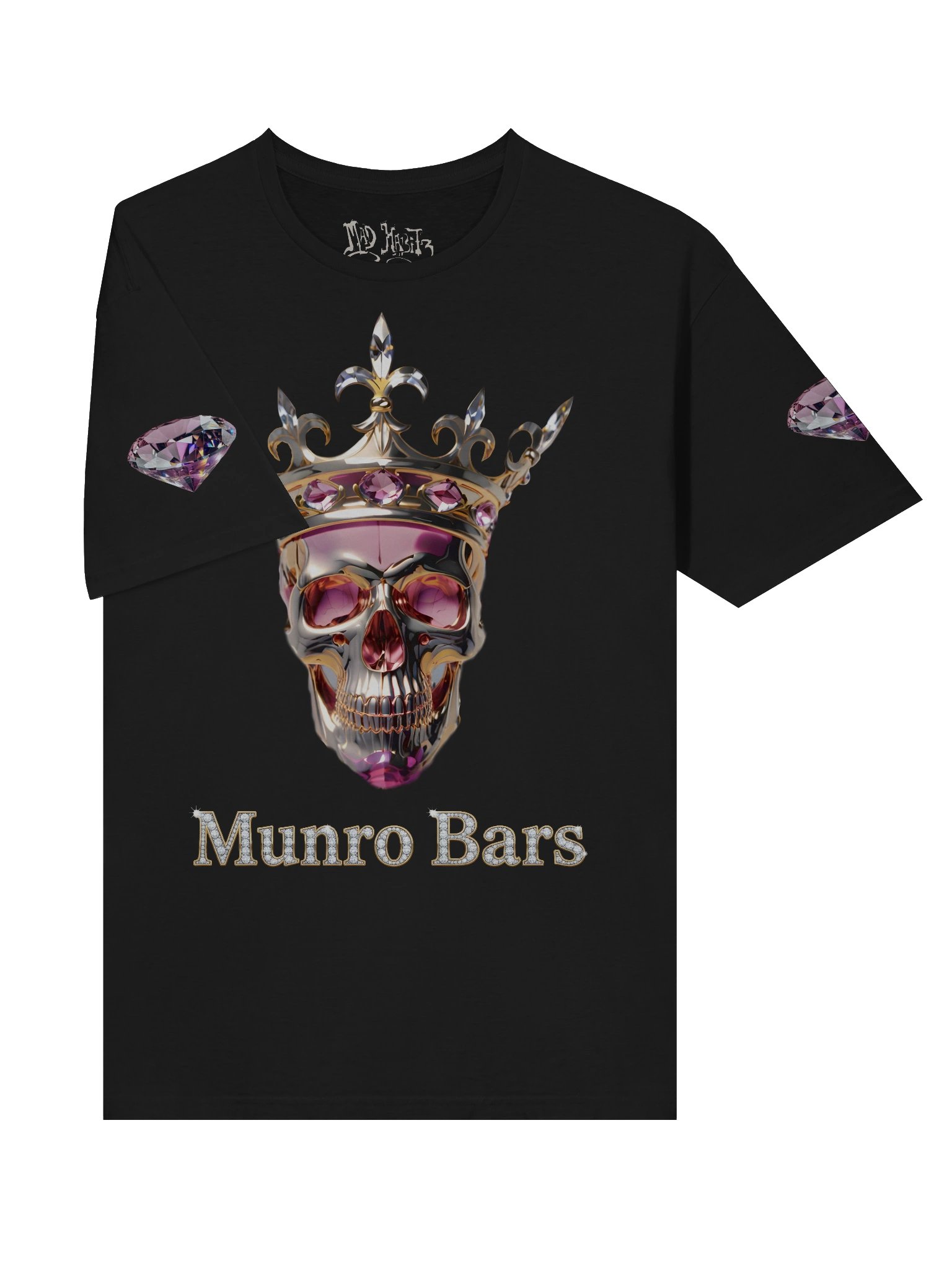 Munro Bars – Crowned Death Tee product image (5)