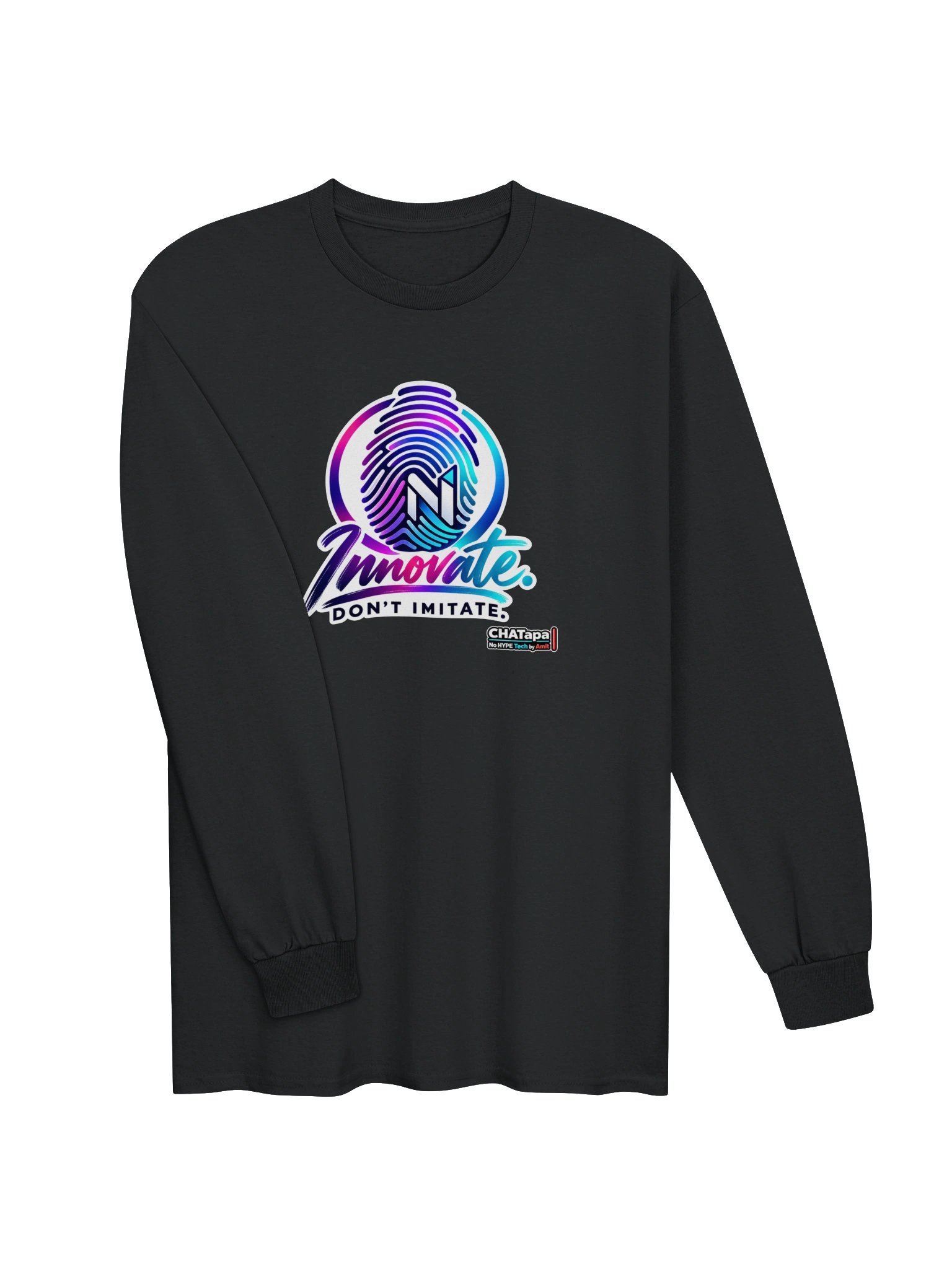 INNOVATE. DON'T IMITATE. | Signature Tech Long Sleeve Tee product image (7)