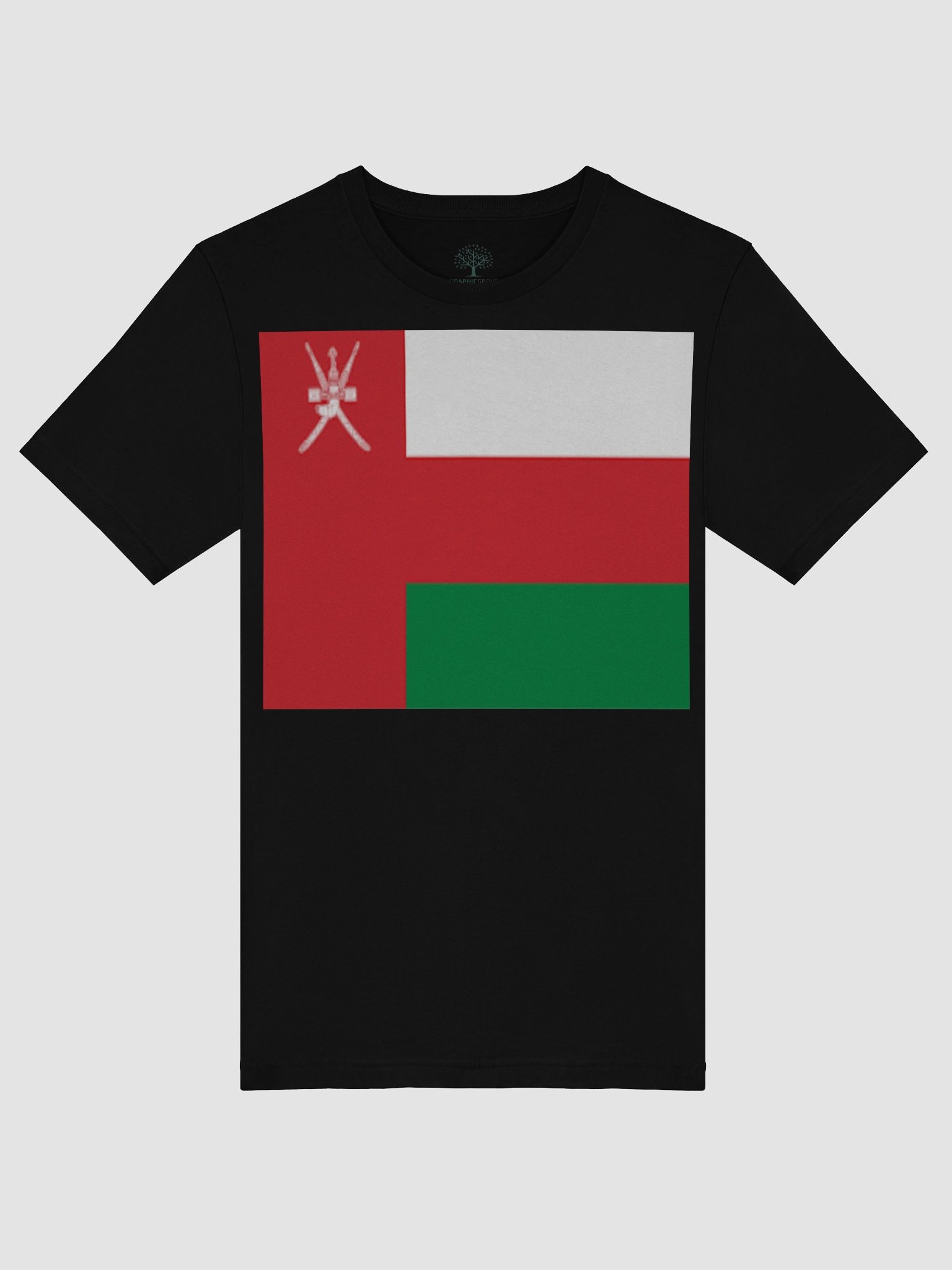 Oman Flag Design Unisex Supersoft T-Shirt - Graphic Grove product image (48)