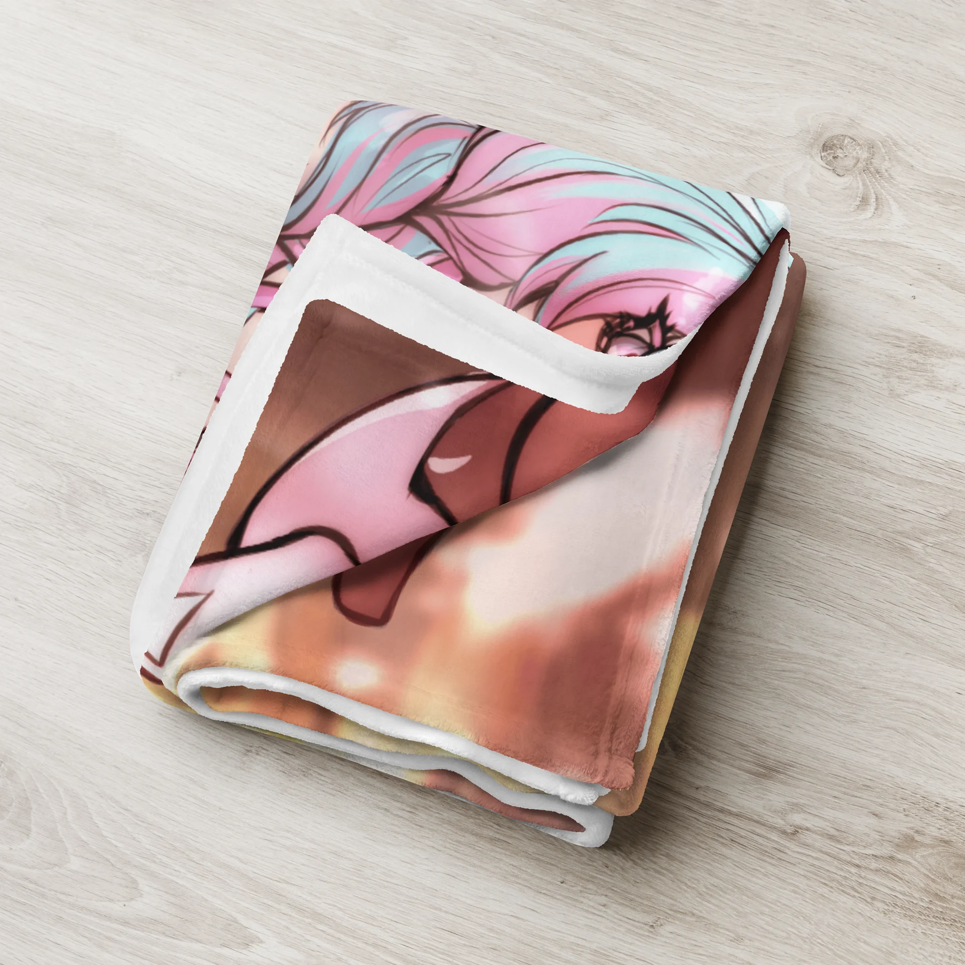 MooMoo Leash Throw Blanket product image (4)