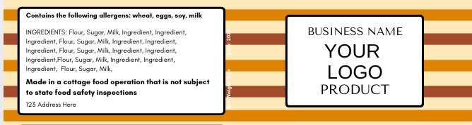 Nutty Harvest Label Template Bundle product image (3)