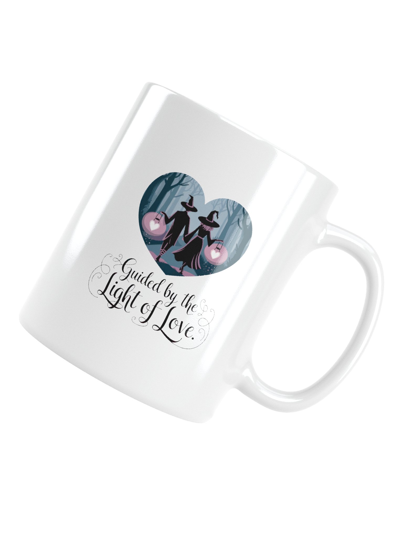 Witch Valentine's Day Gift | Gothic Romance Mug | Witchy Couple Love Gift | Dark Academia product image (5)