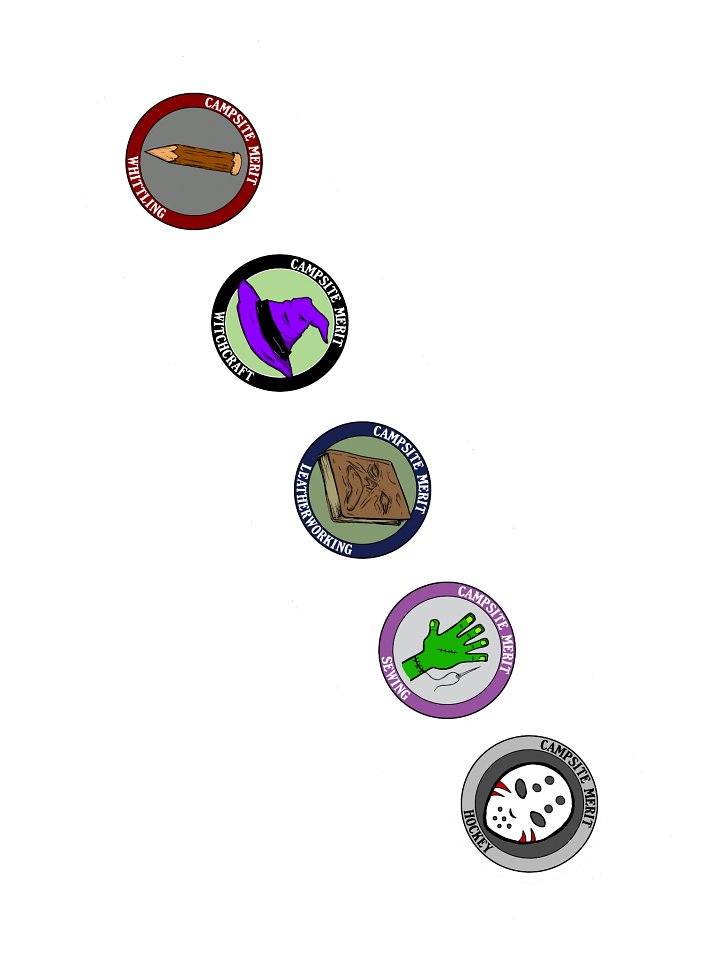 Merit Badge Sticker Sheet 2 product image (2)