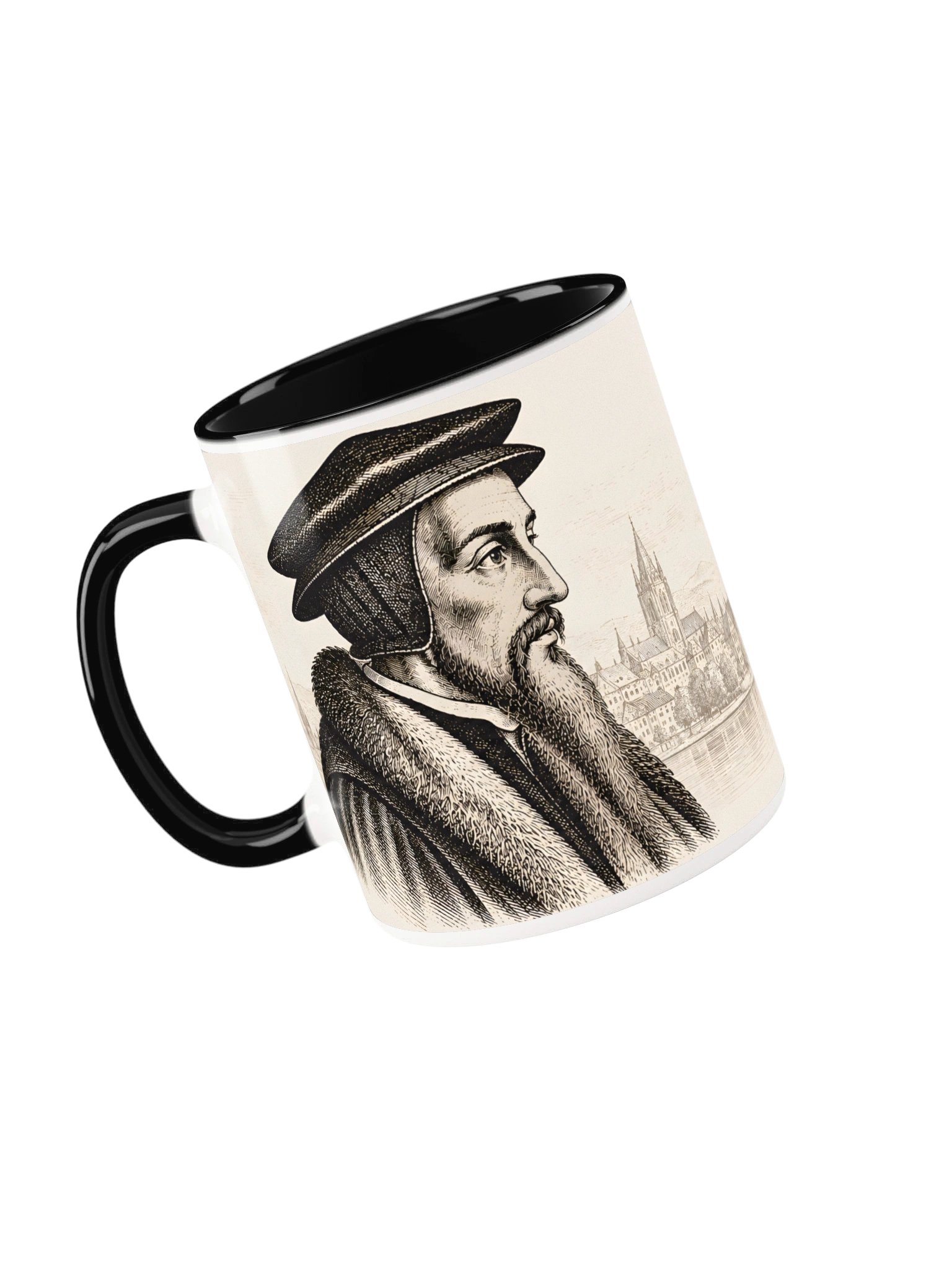 John Calvin “My Heart I Offer” Reformation Mug product image (5)