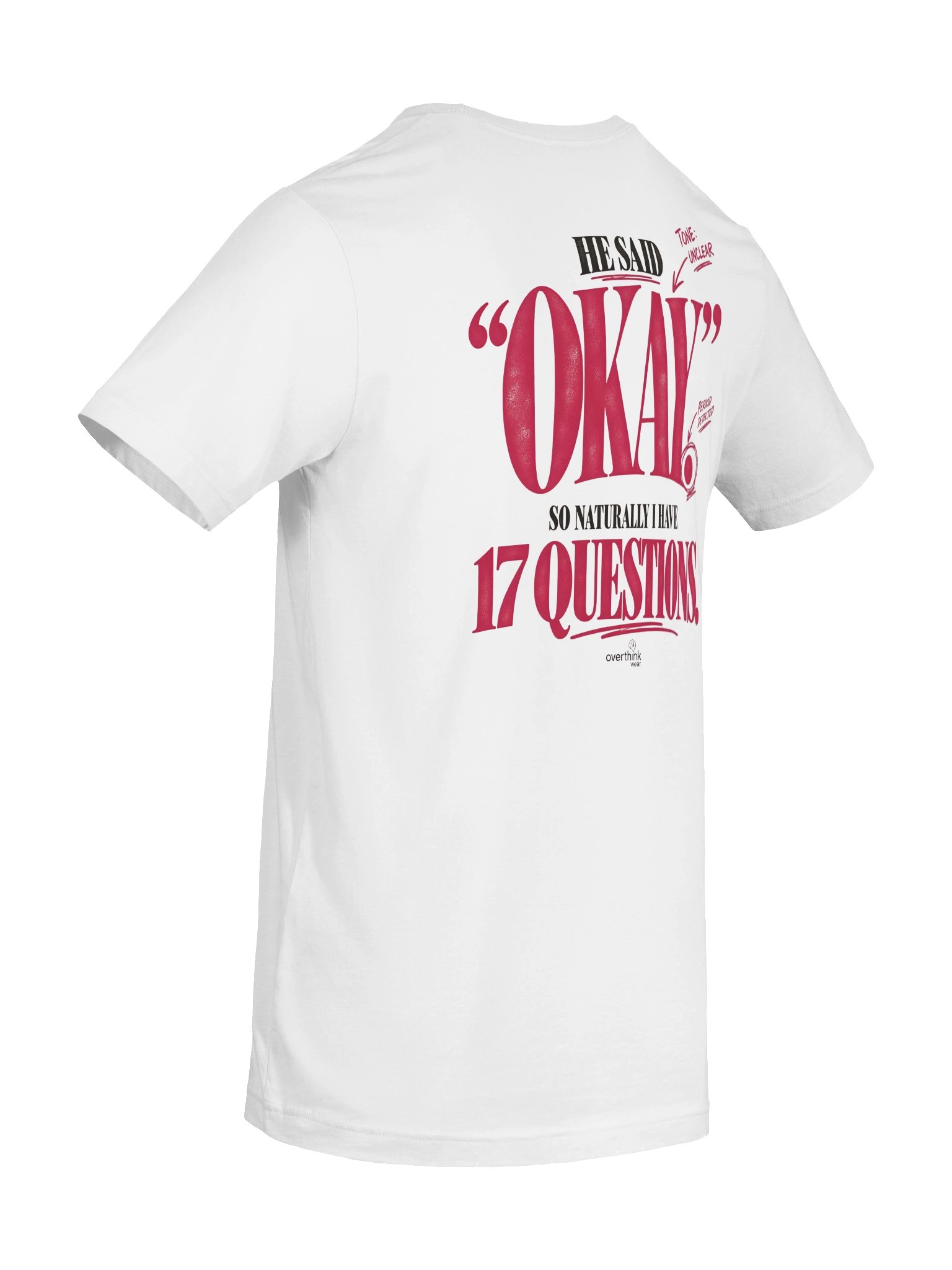 He Said “Okay.” So Naturally I Have 17 Questions T-Shirt product image (19)