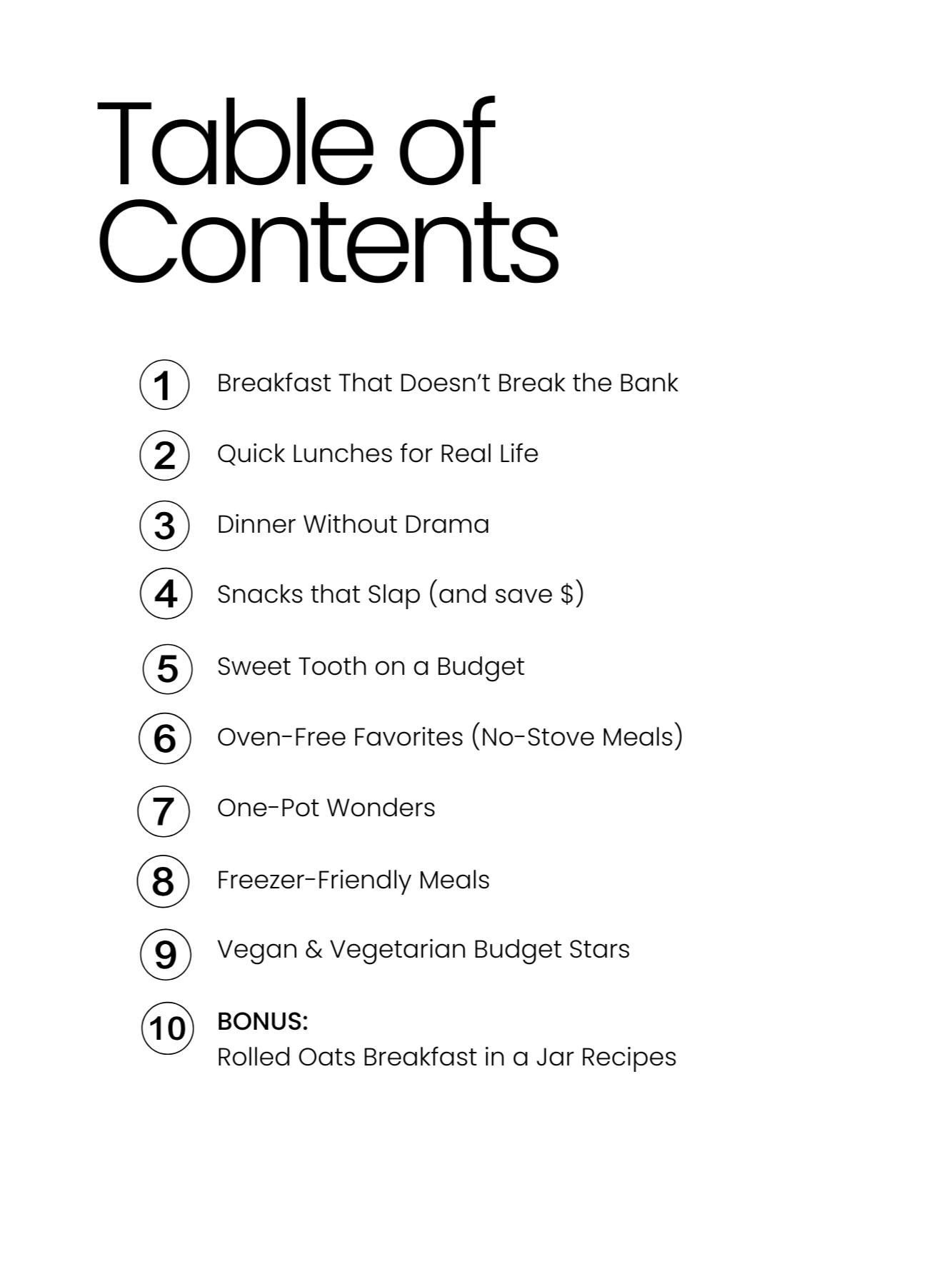 Recipes to Save You Money: Five Ingredients or Less product image (2)