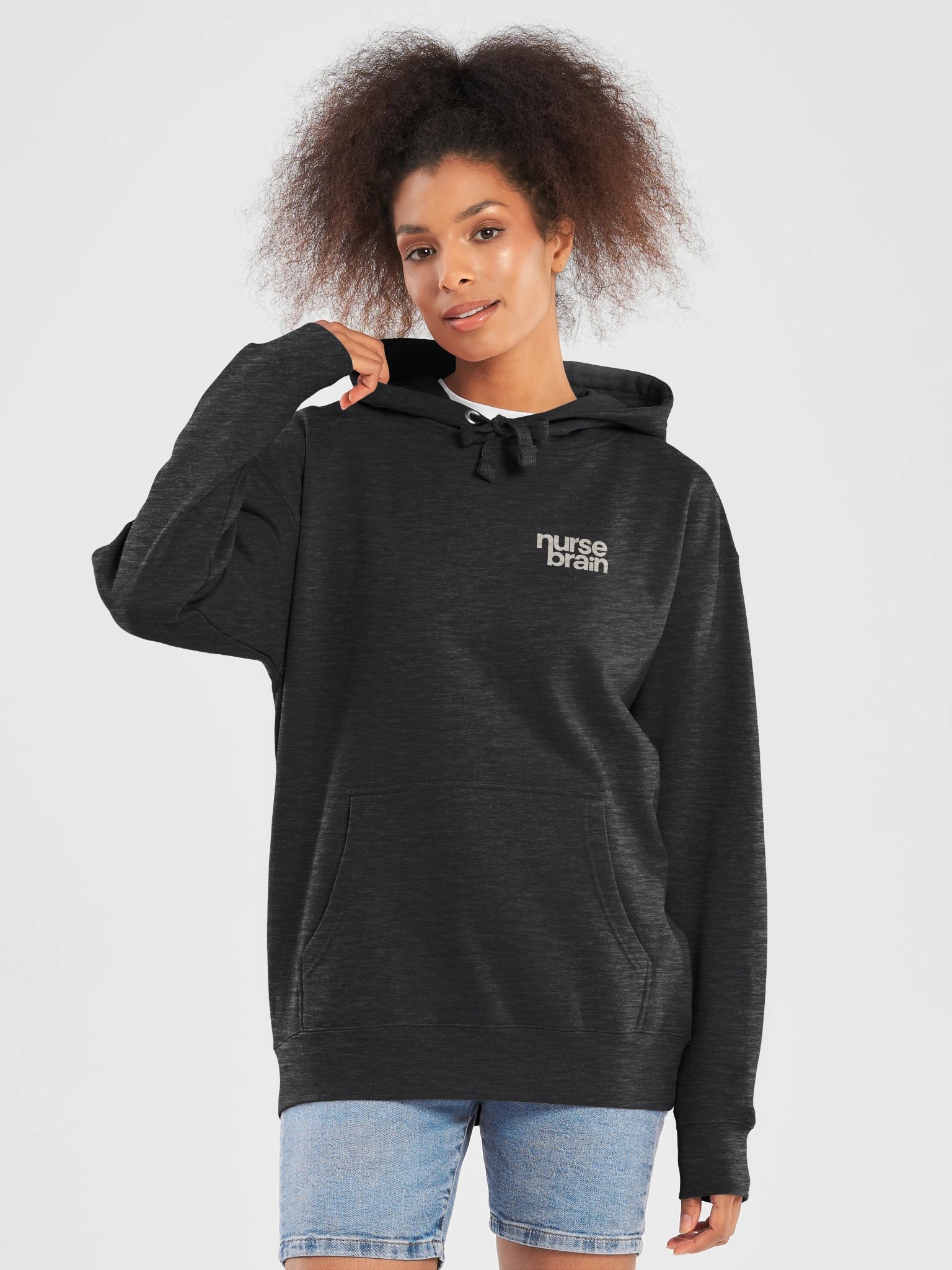 NurseBrain® Stacked Hoodie product image (5)
