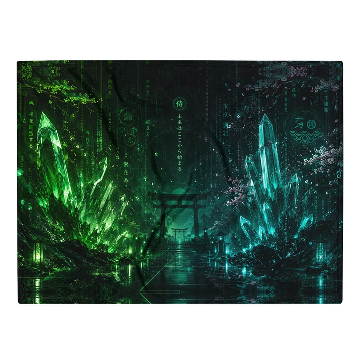 The Cyber Crystals Blanket product image (2)