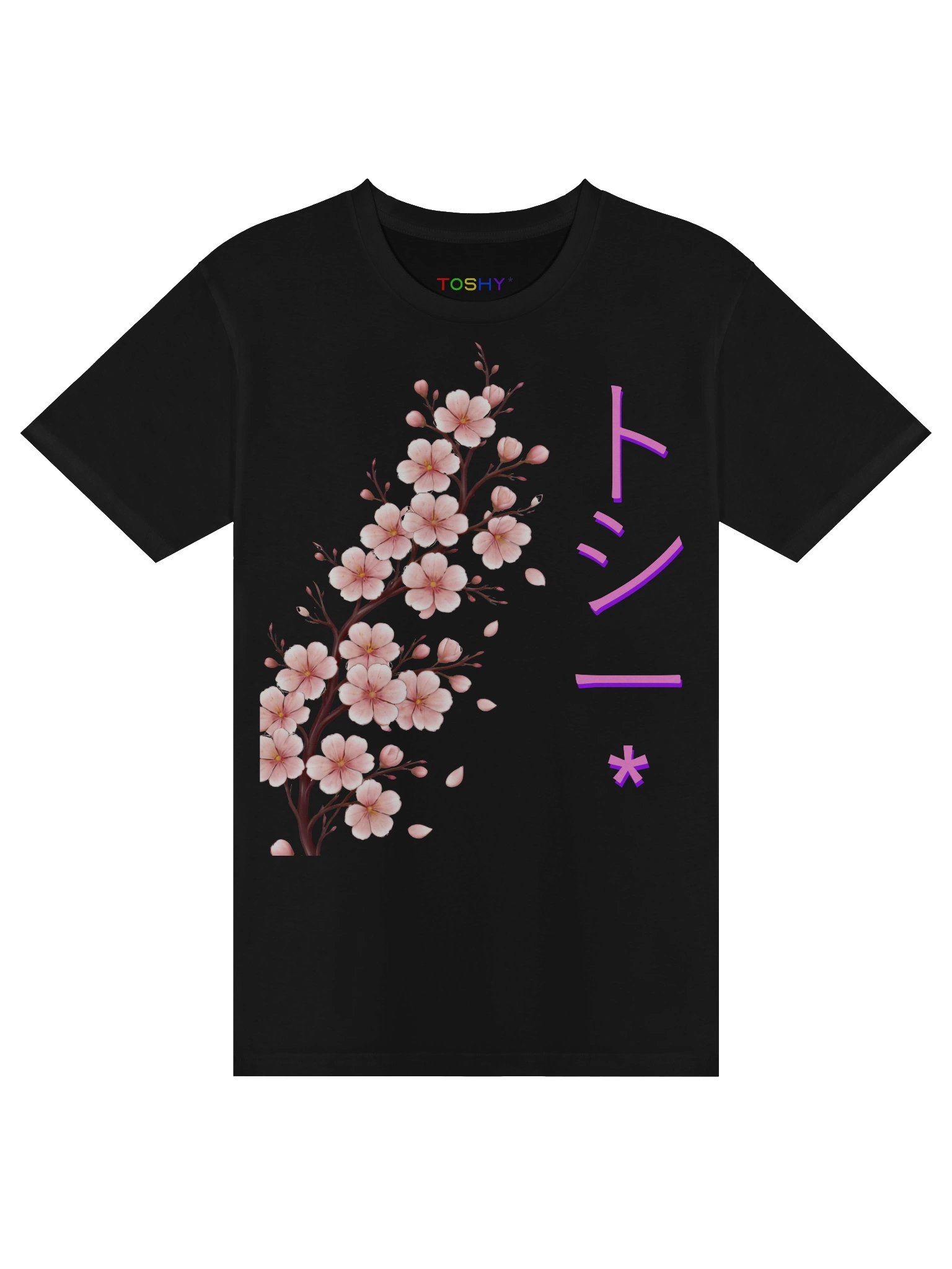 TOSHY* SHIRT (JAPANESE TEXT) (BLACK) product image (1)
