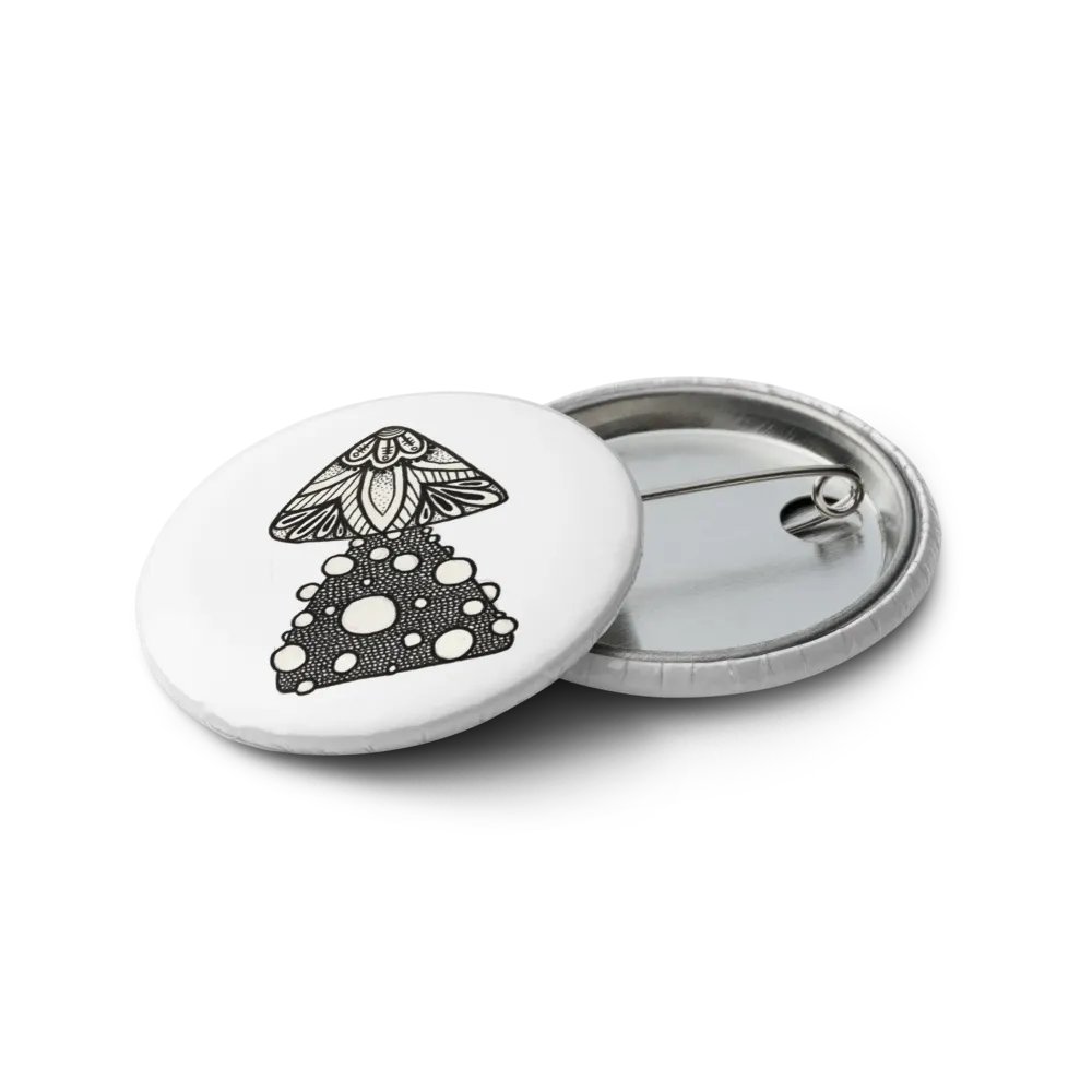 Psychedelic Mushroom Pin Button Set product image (12)