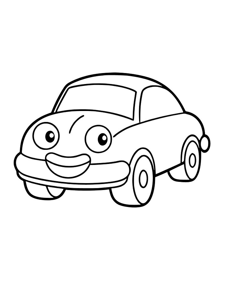 Printable Coloring Book: Cars, Planes, Trains product image (2)
