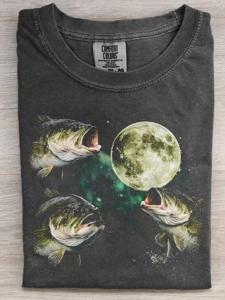 Moonlit Bass Unisex T-Shirt product image (1)