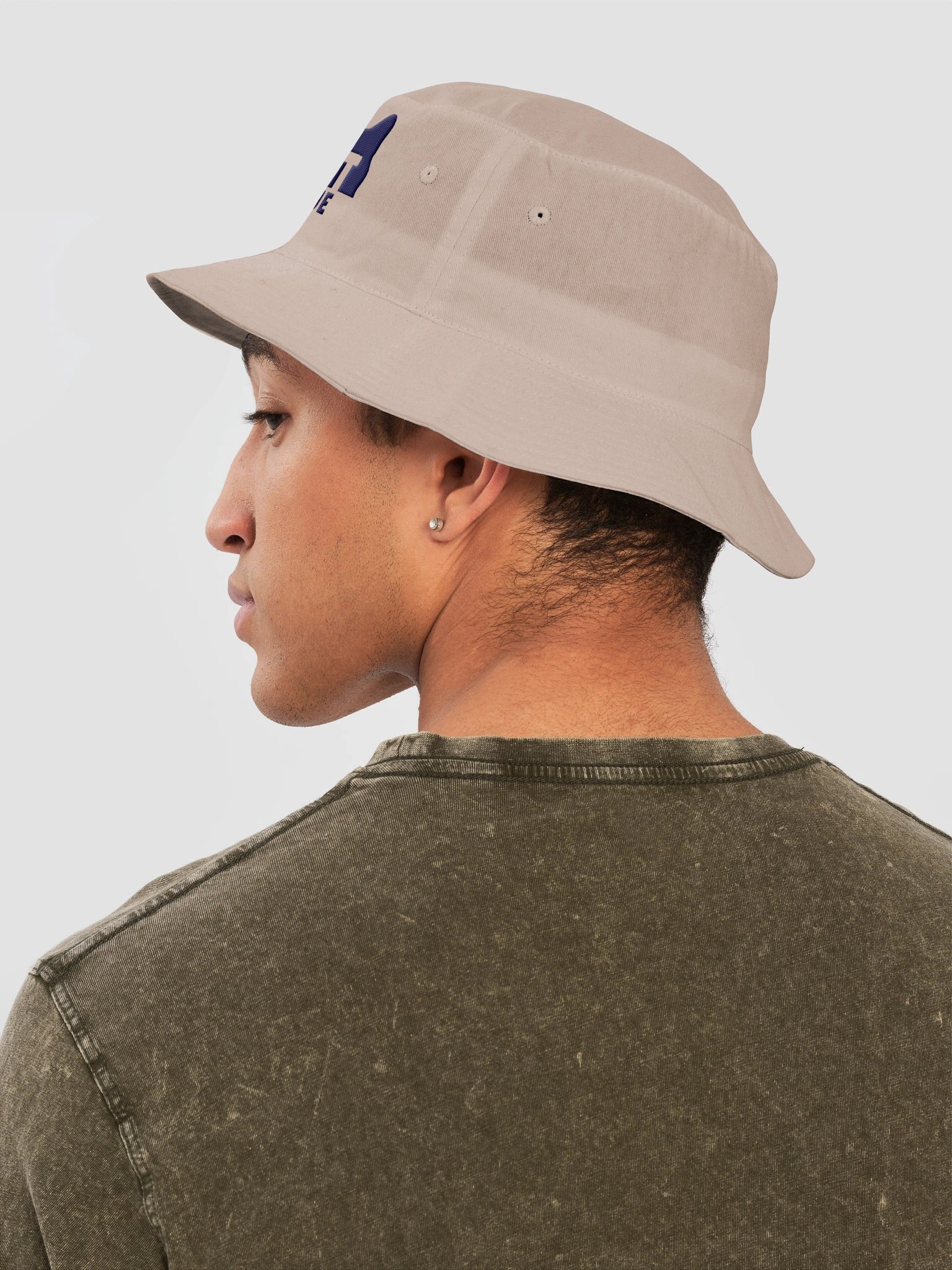 Tiny Cat Embroidered Bucket Hat product image (8)