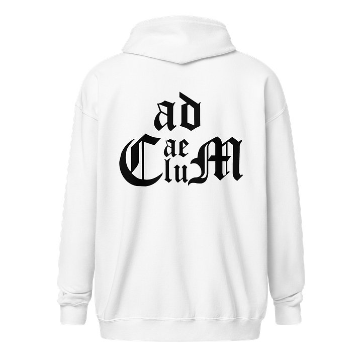 Generic Logo Zip Hoodie (Black Logo) product image (33)