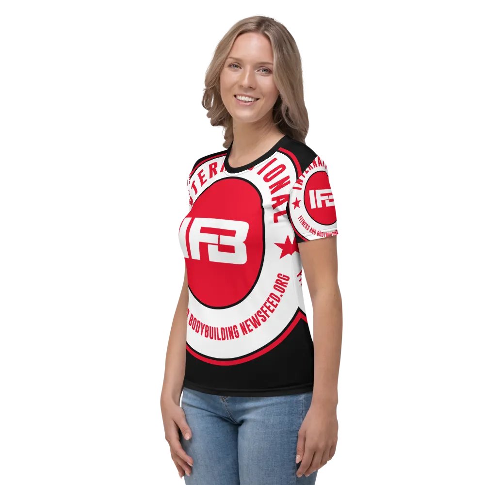 IFBNewsfeed.Org's All-Over Print Women's Crew Neck T-Shirt product image (3)
