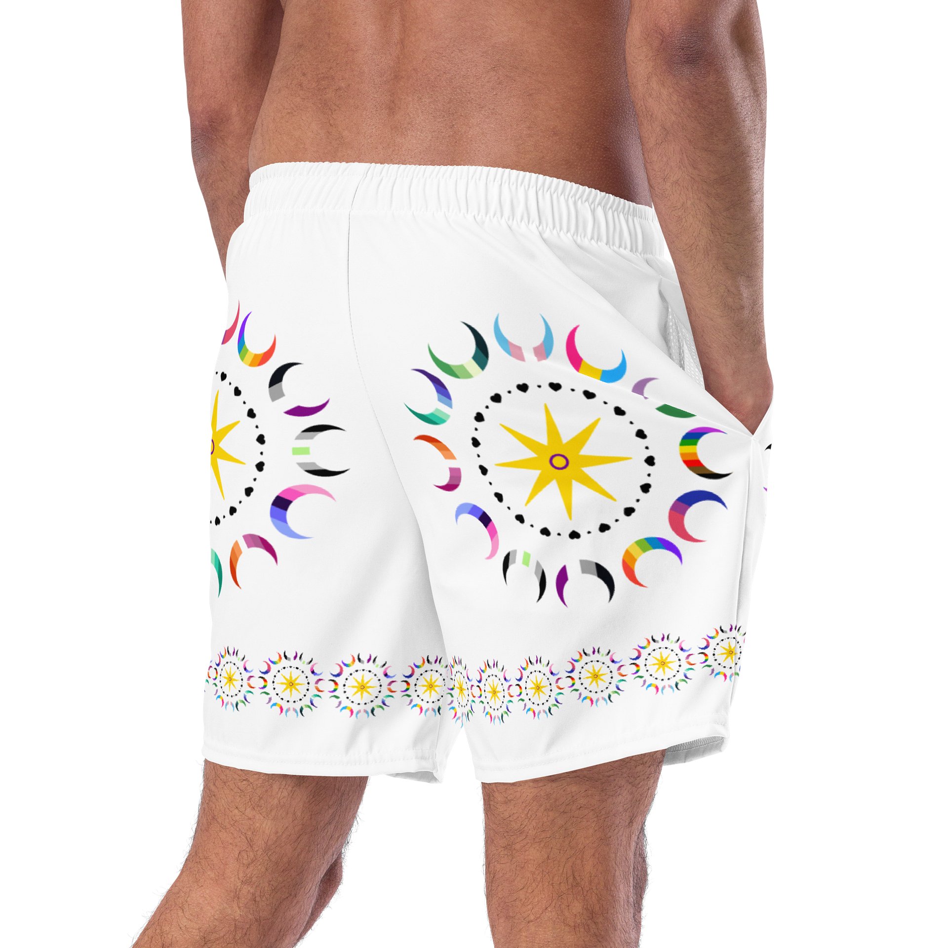 Galactic Splash Swim Trunks product image (9)
