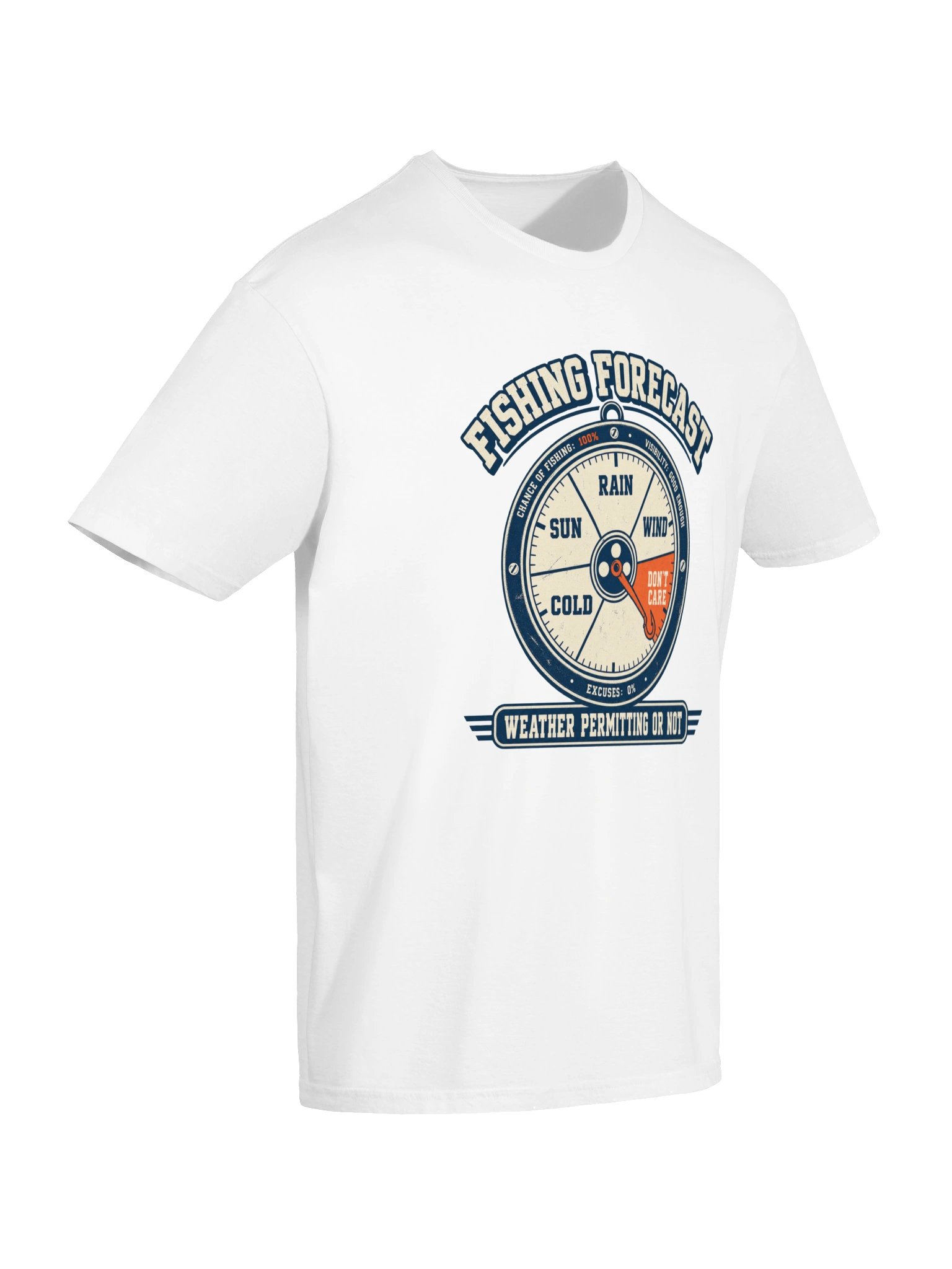 Fishing Forecast — Weather or Not T-Shirt product image (66)