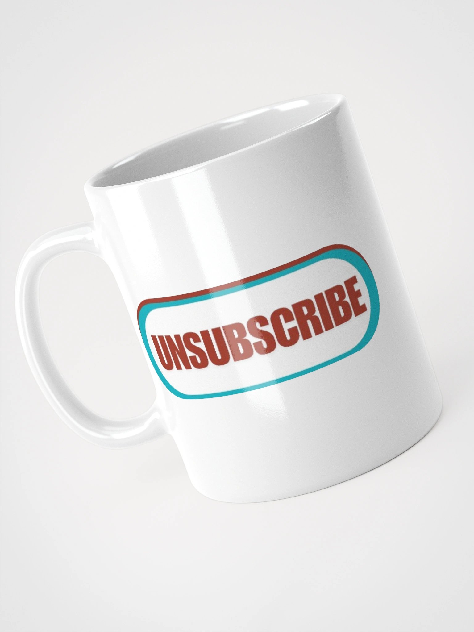 Unsubscribe | White Glossy Mug by Mugz product image (4)
