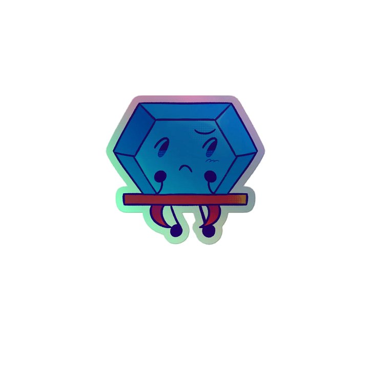 Quinn Holographic Sticker product image (2)
