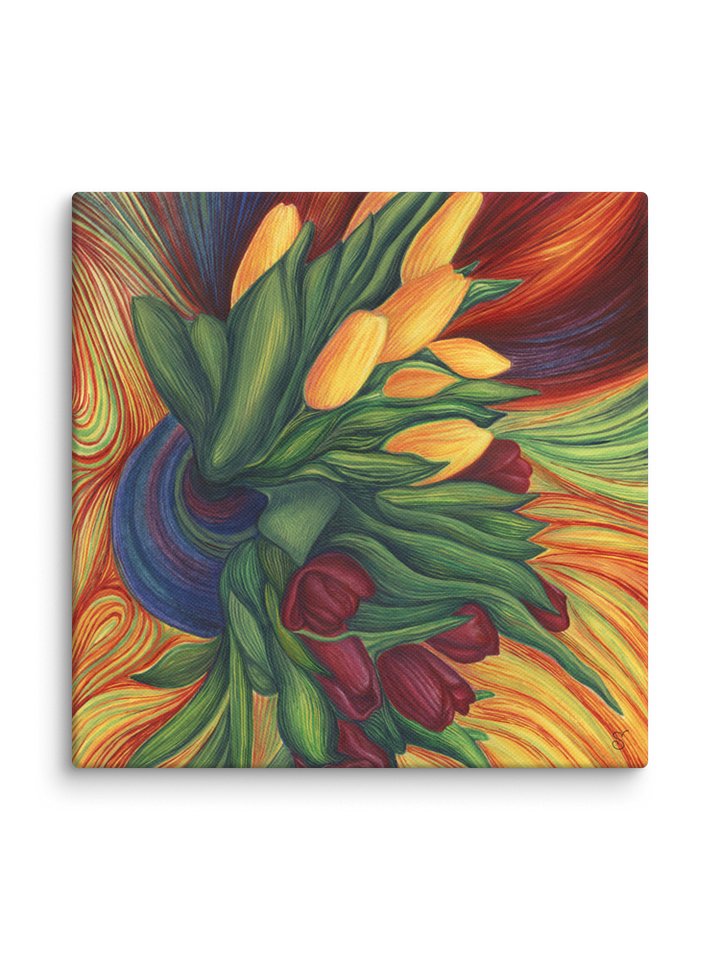 Blank Canvas Masterpieces - Yellow and Purple Tulips product image (2)