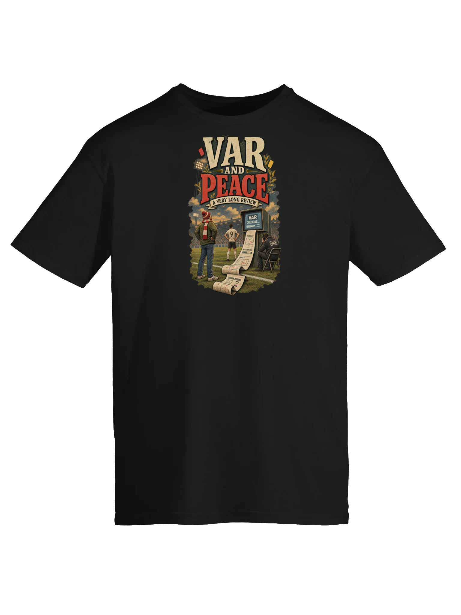 VAR and Peace Soccer Tee product image (5)