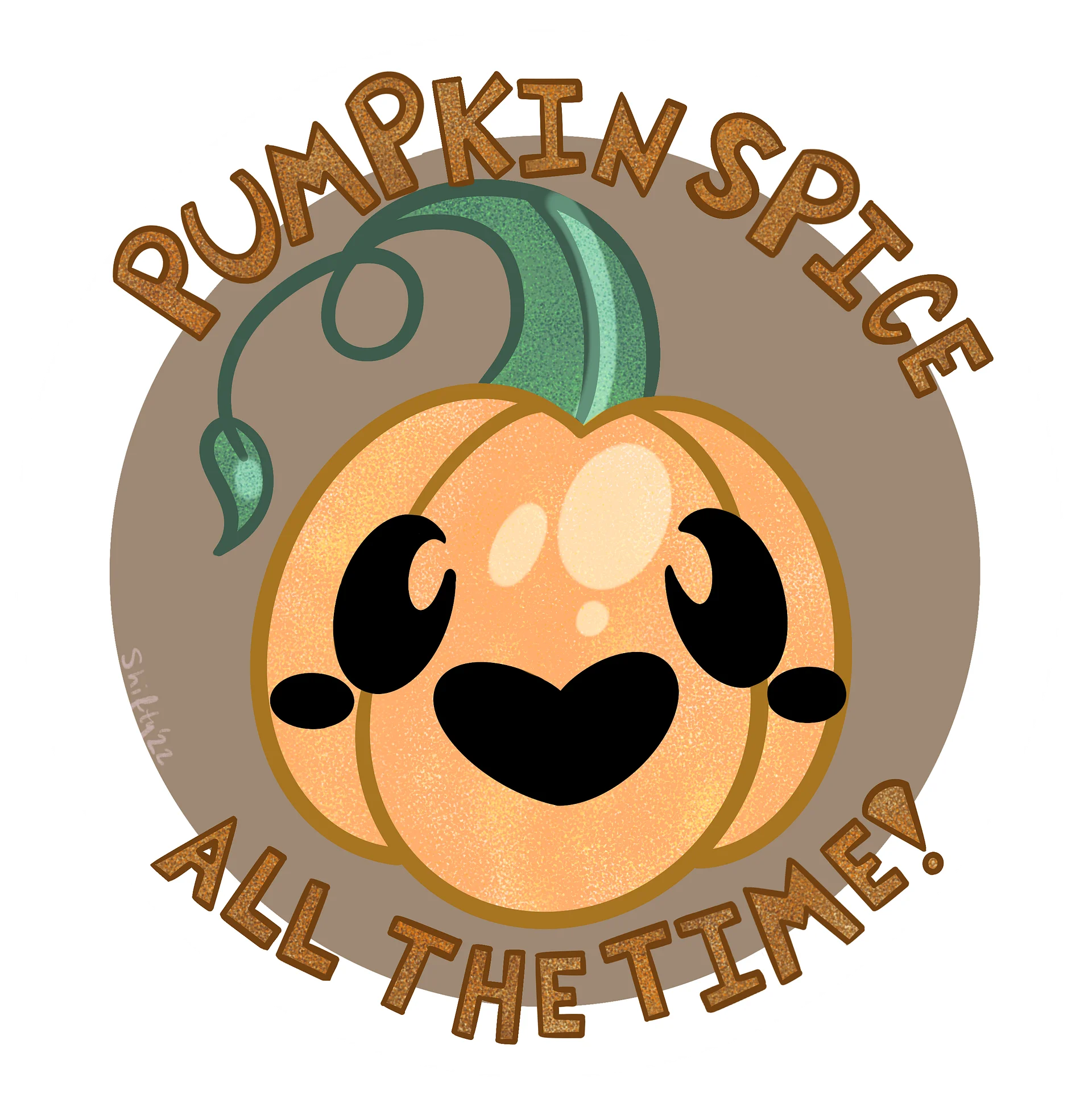 Pumpkin Spice Drawstring Bag product image (2)