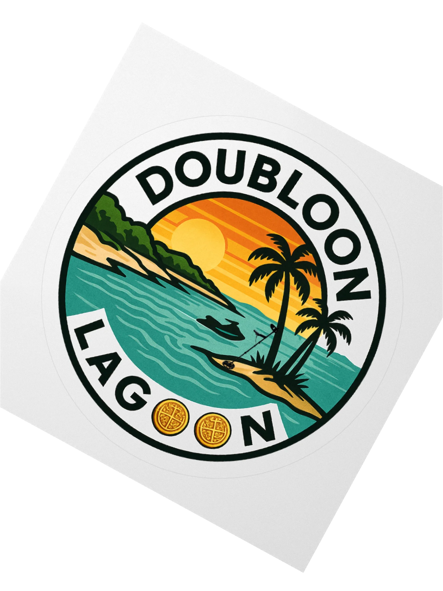 Doubloon Lagoon Sticker product image (3)