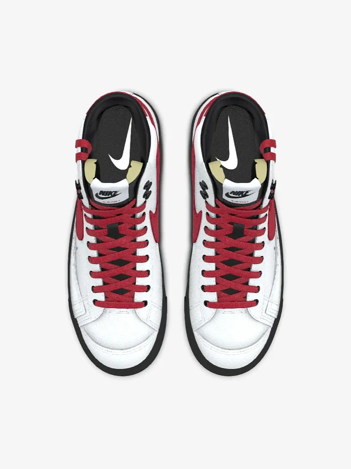 Copy of N1K3-C1TY Subvert Blazer High -White product image (2)