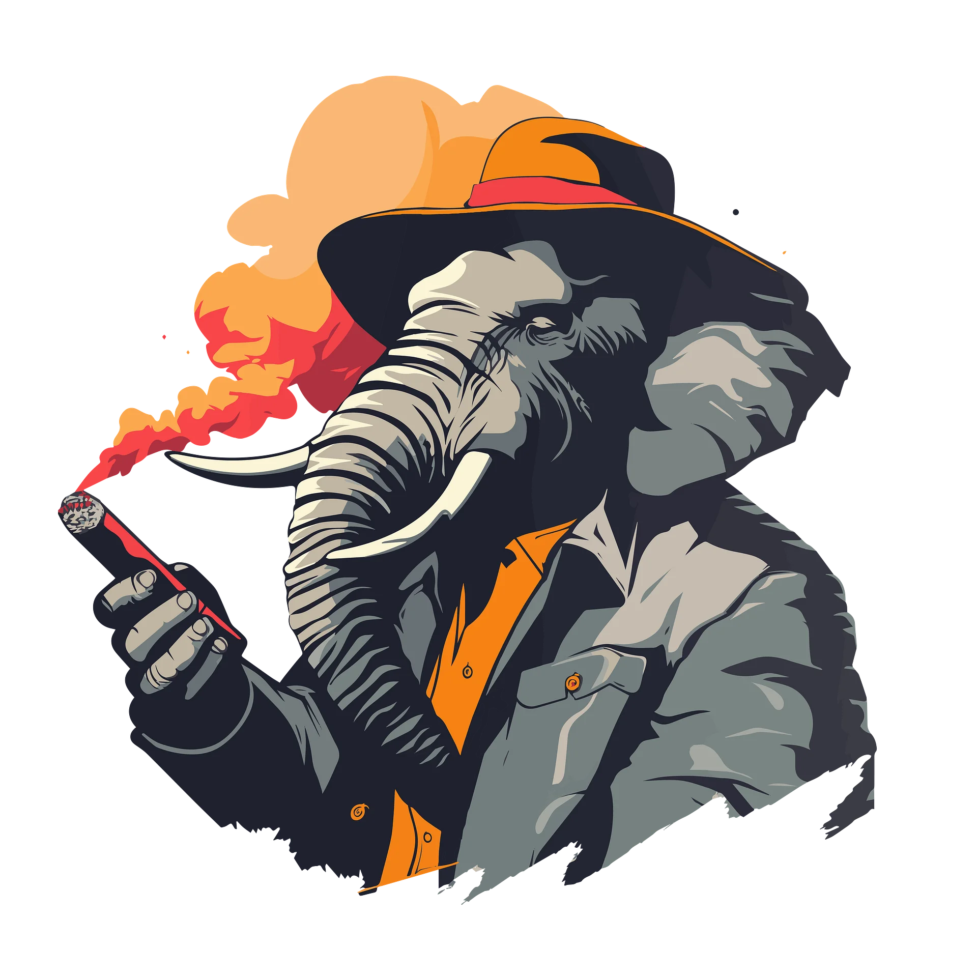 Badass Elephant - Pillow product image (2)