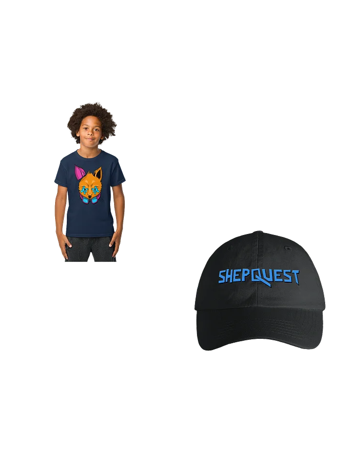 ShepQuest Kids T-Shirt and Hat Bundle product image (1)
