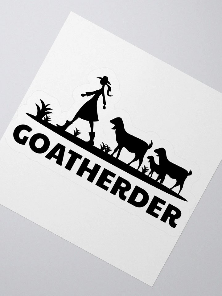 Goatherder KISS Cut Stickers product image (1)