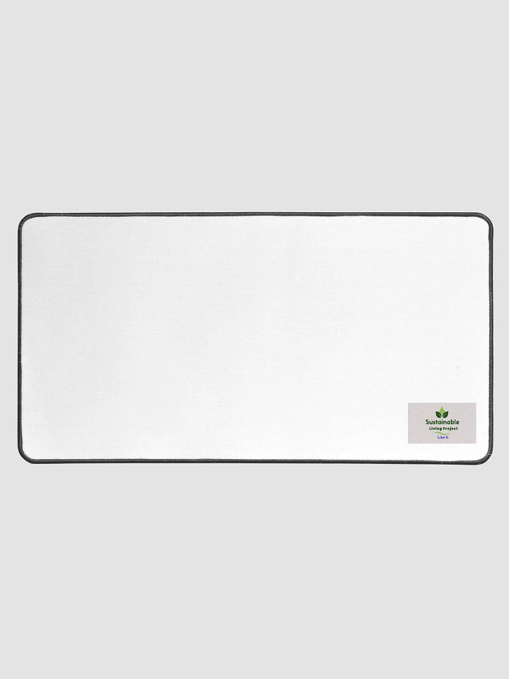 Green Leaf Desk Mat 15.5" x 31.5" product image (1)