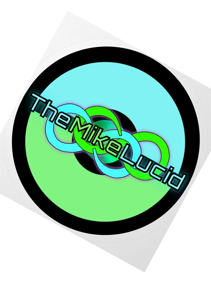TheMikeLucid Logo Sticker!! product image (2)