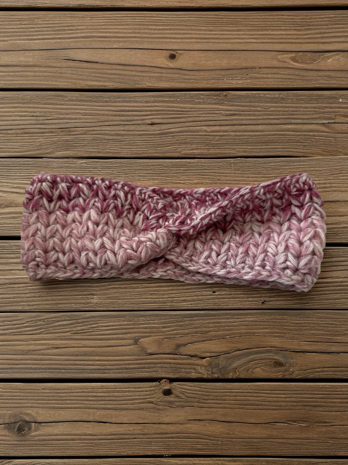 Cozy Twist Crochet Headband product image (1)