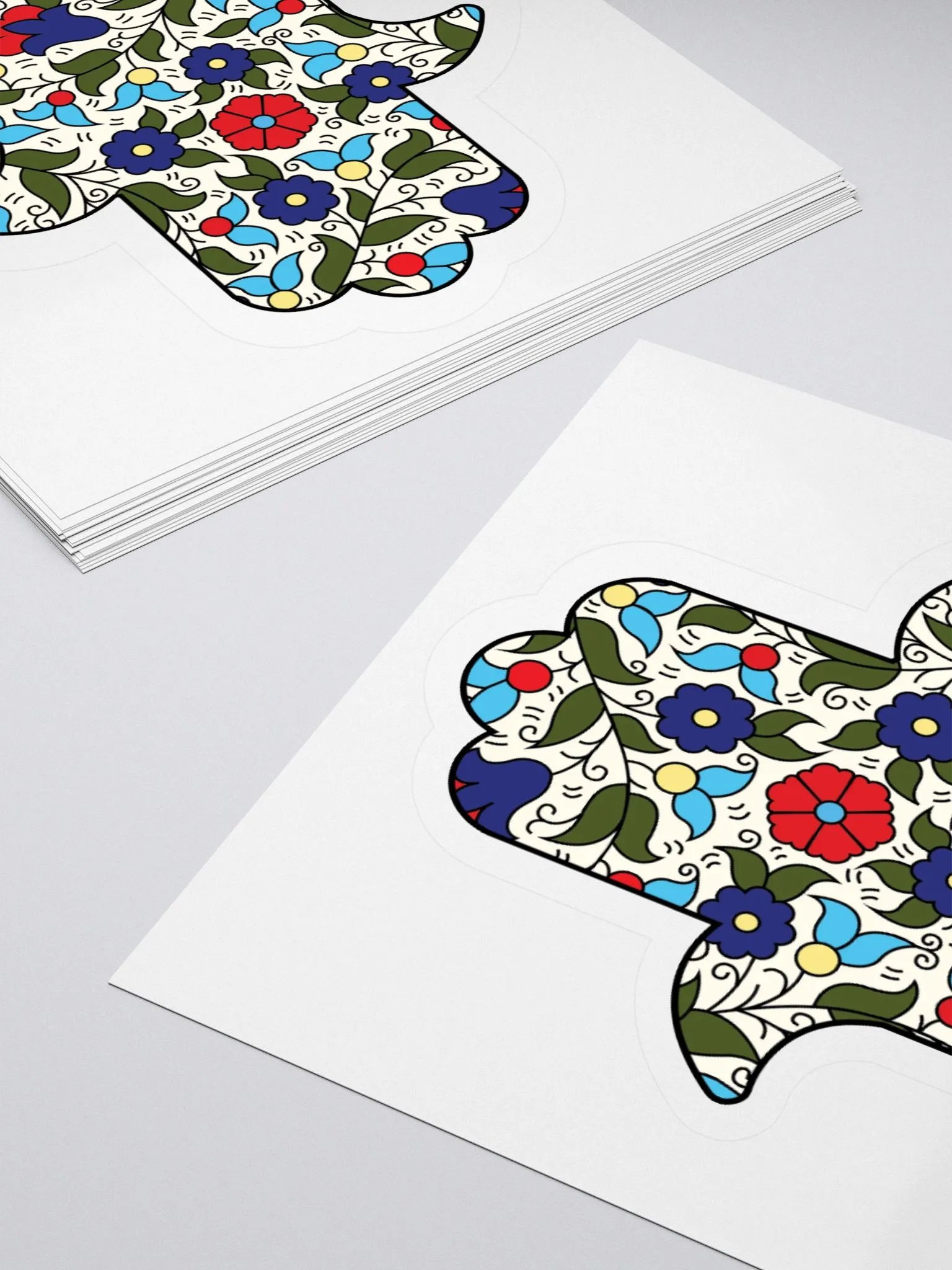 Khalili Floral Hamsa Hand Sticker product image (4)