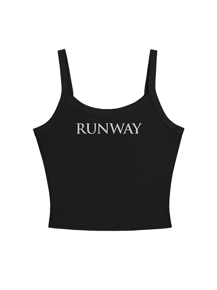 Runway Magazine Classic Crop Tank Top product image (1)