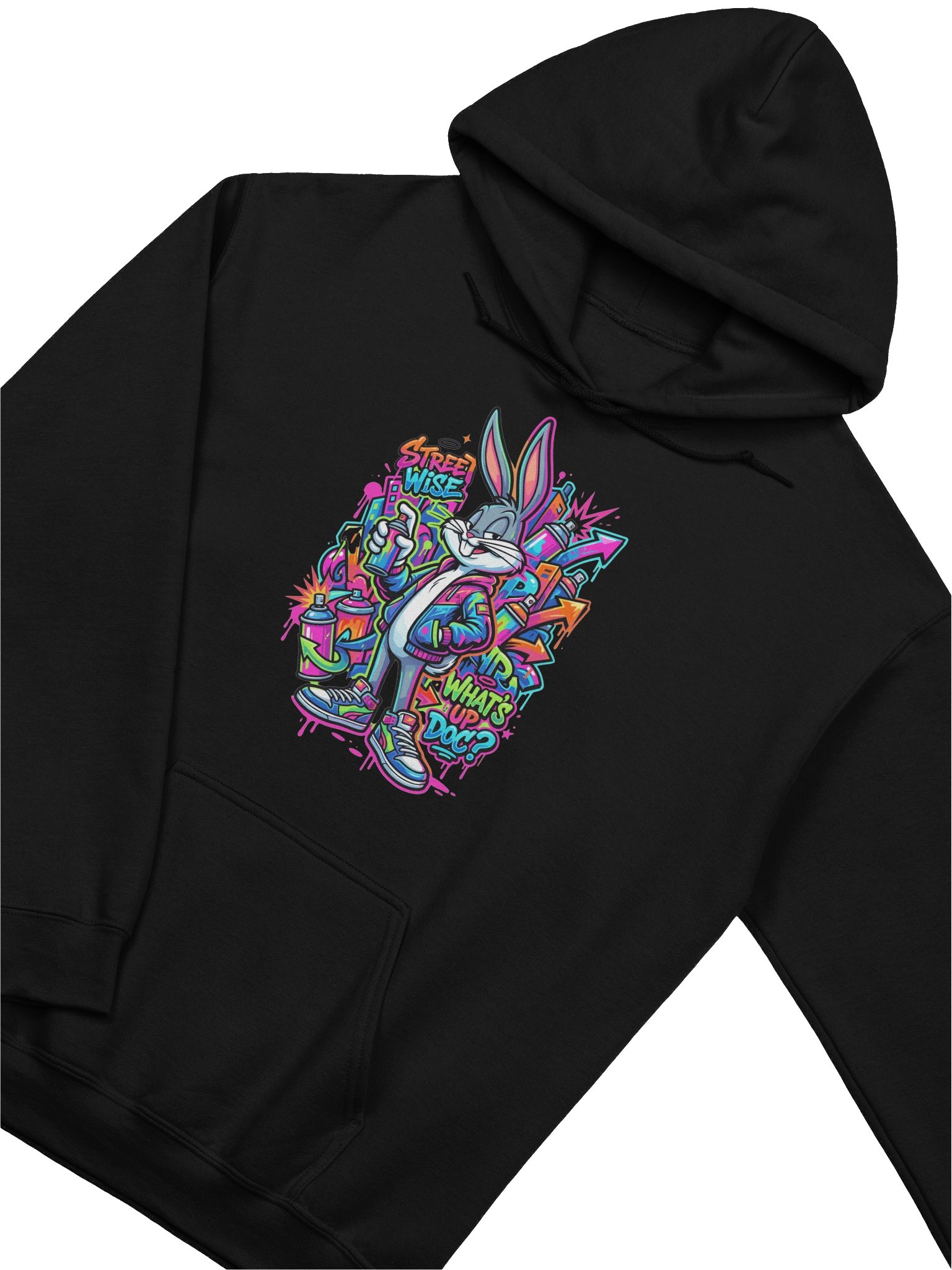 Bugs Bunny graffiti hoodie product image (19)