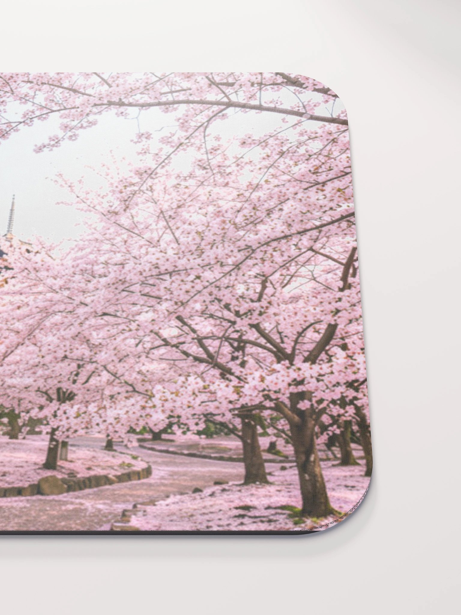 Cherry Blossom Classic Mouse Pad | Non-Slip Sakura Mousepad product image (5)