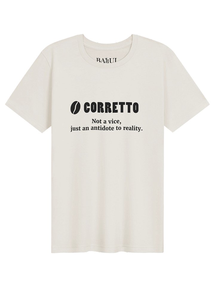 CoffeeTherapy T-Shirt – Irony Is the Best Cure (Right After Coffee) product image (1)