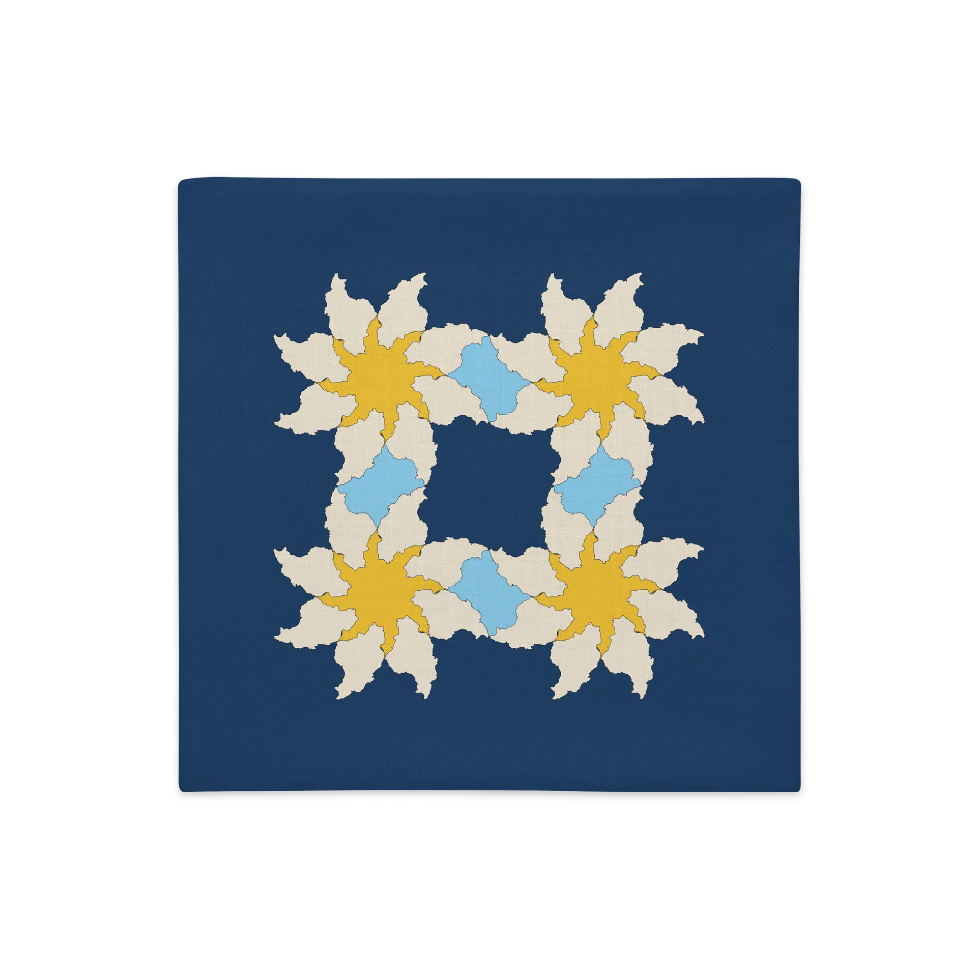 Where Iran Blooms Cushion Cover, Midnight product image (3)