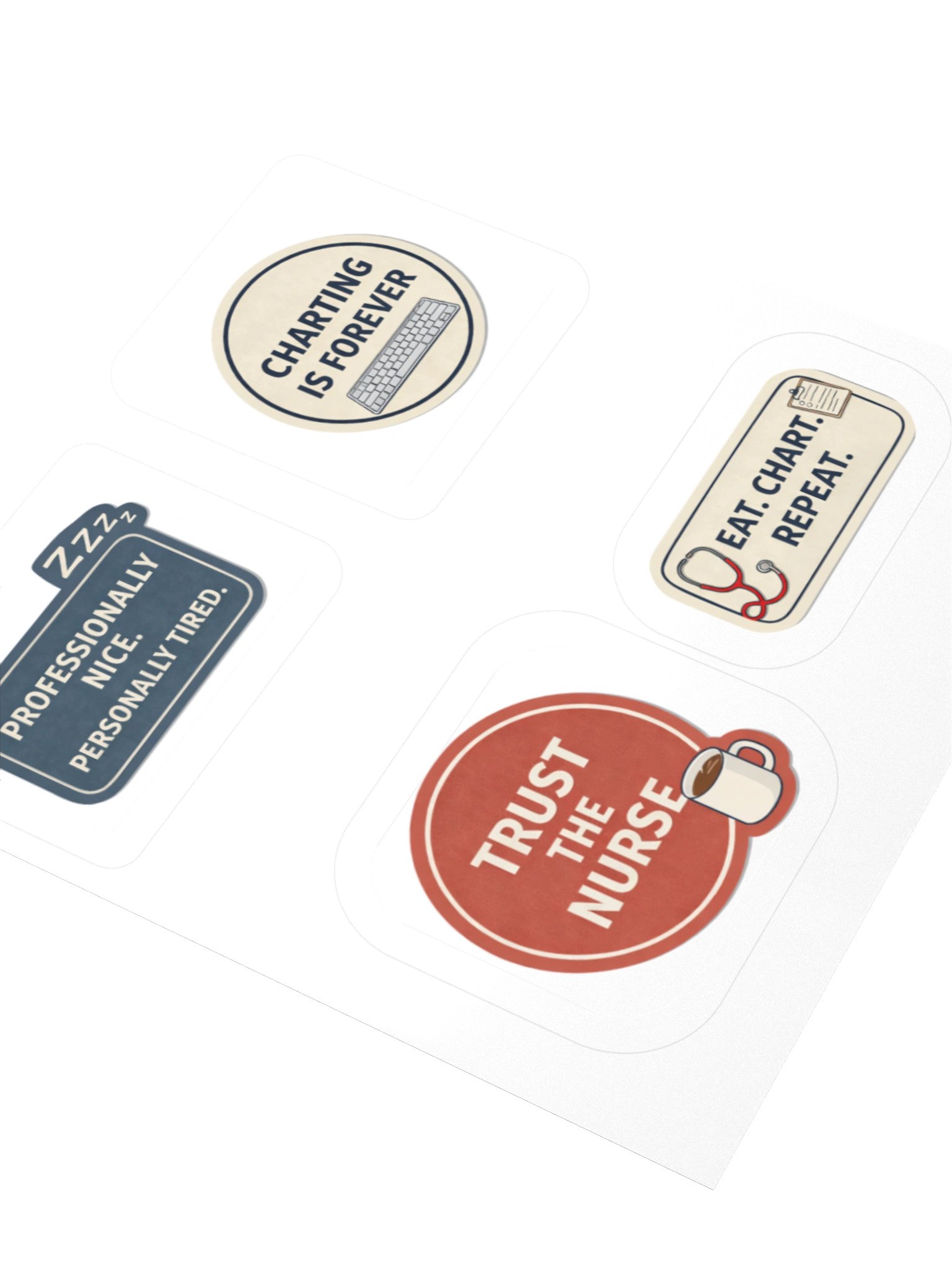 Nurse sticker pack product image (8)