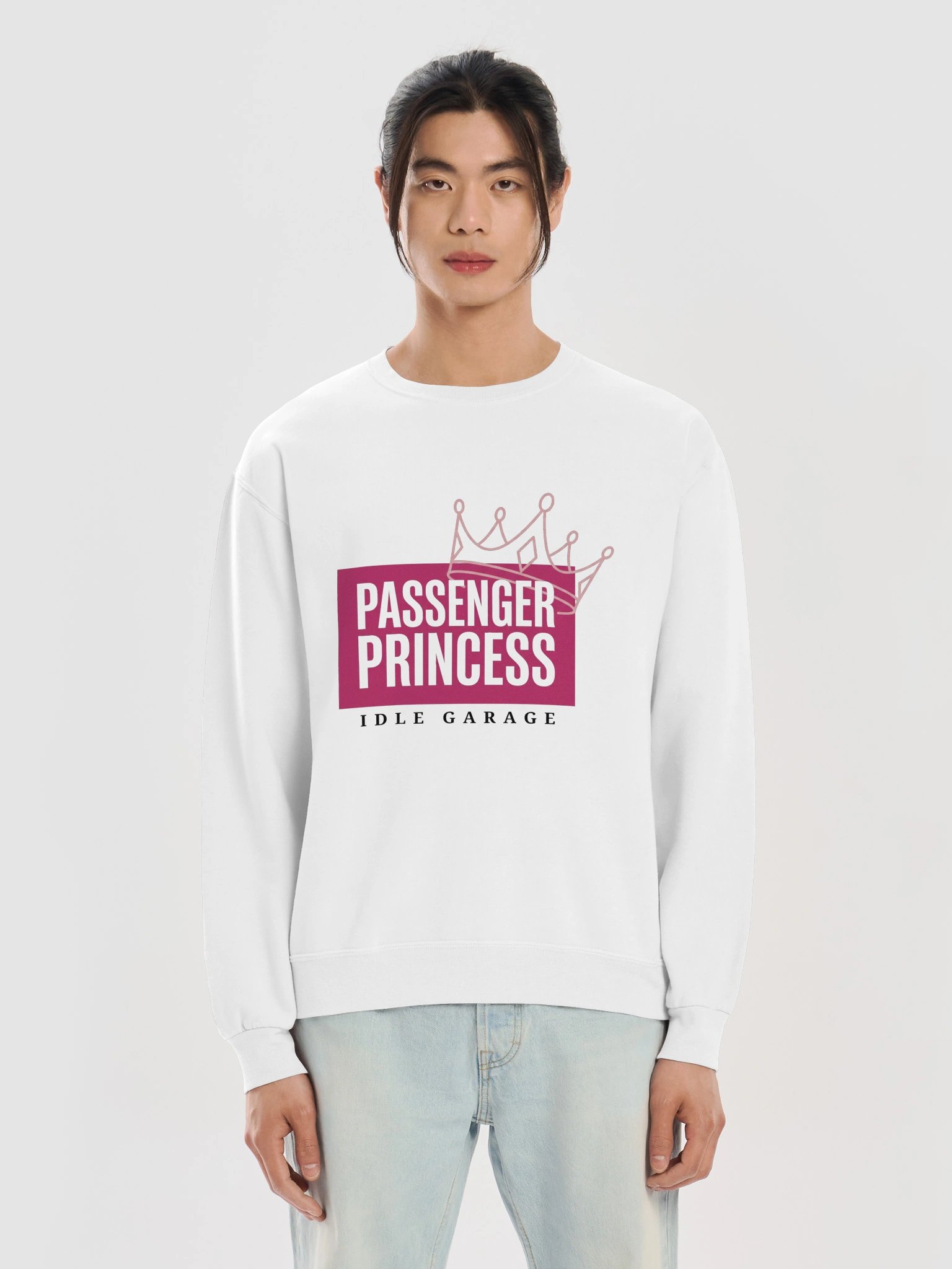 Idle Garage Passenger Princess Sweatshirt product image (2)
