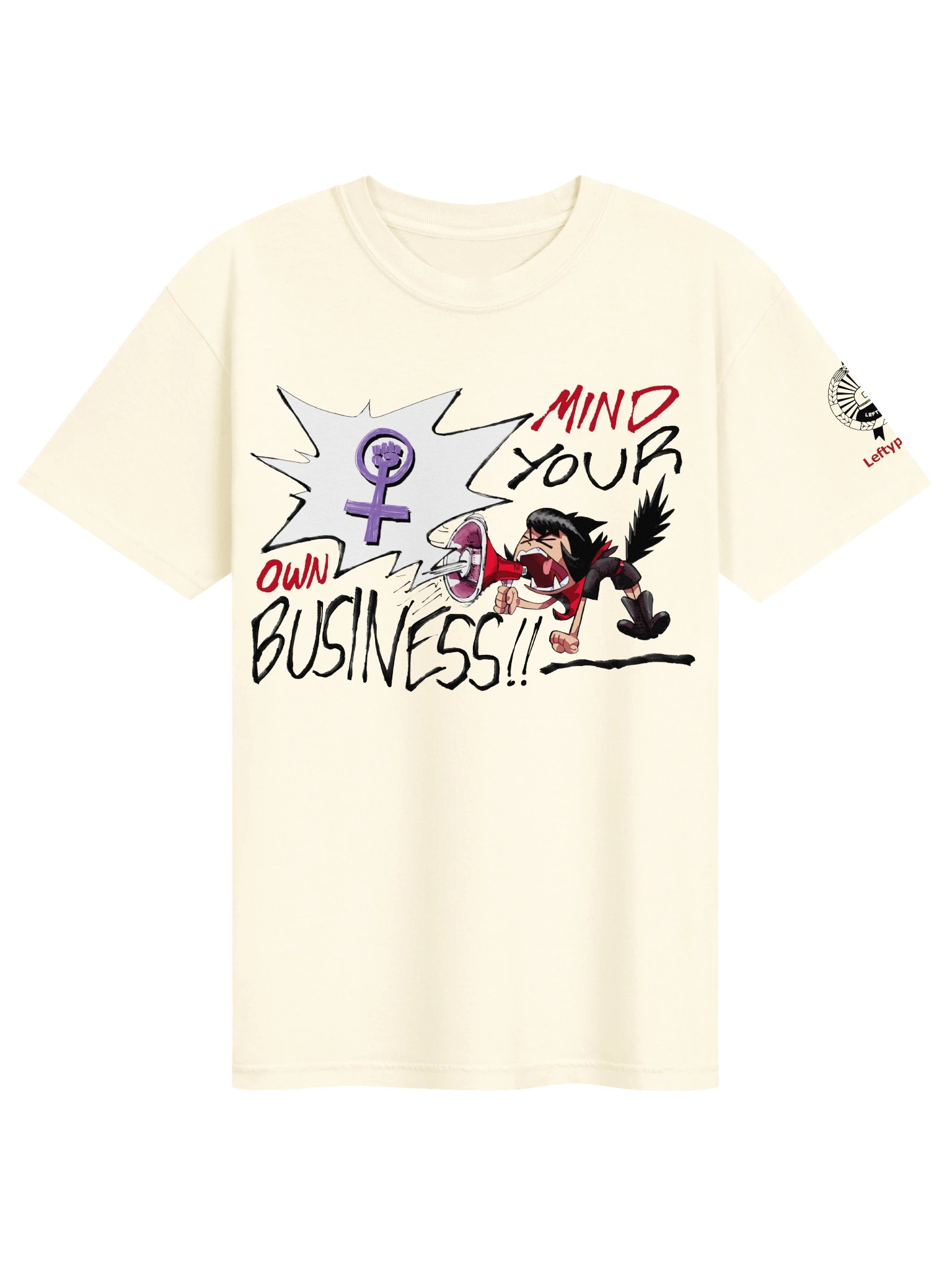 Alunya — “Mind Your Own Business!!” T-Shirt product image (1)
