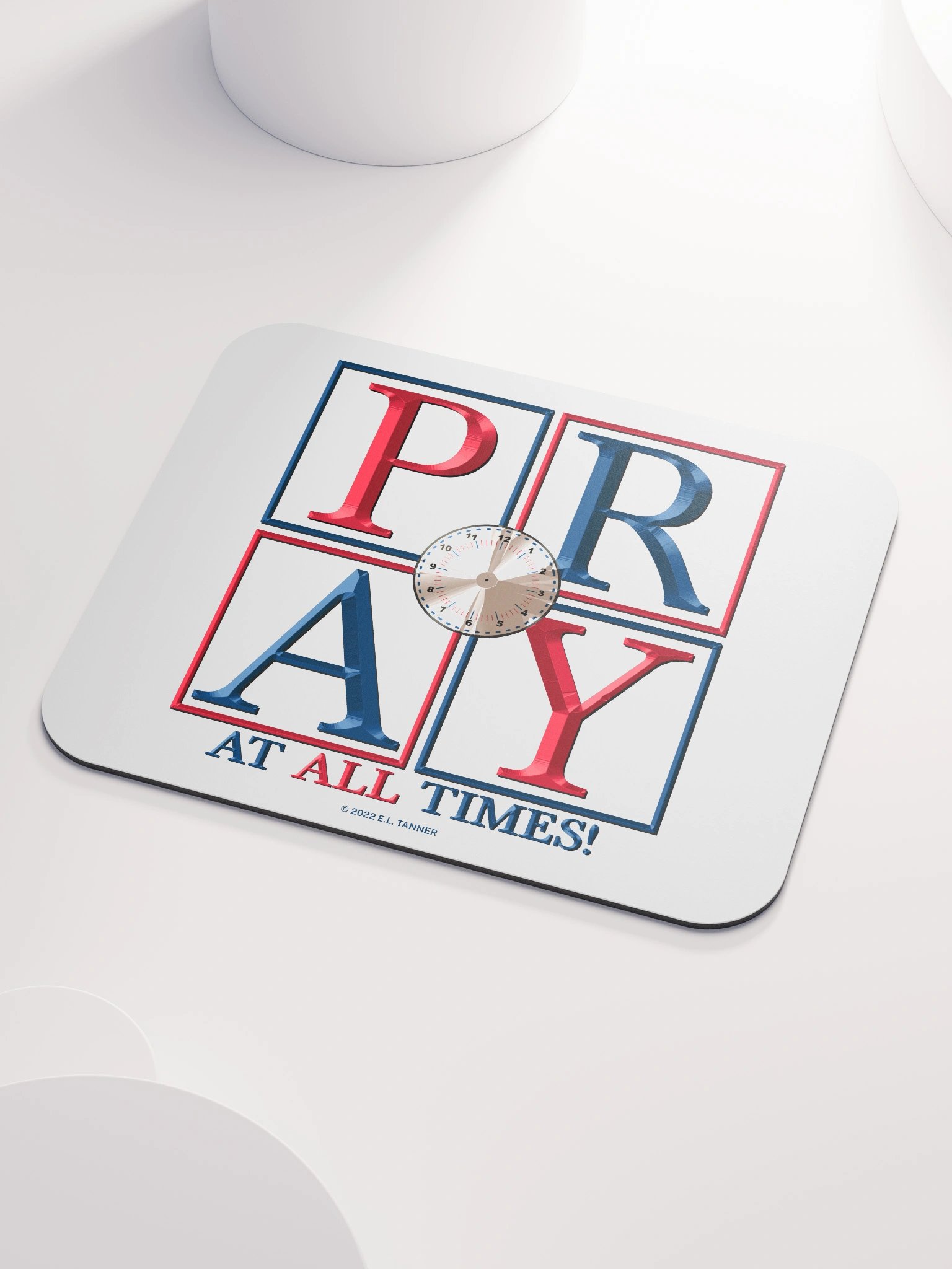 Pray At All Times, Mouse Pad BV product image (3)