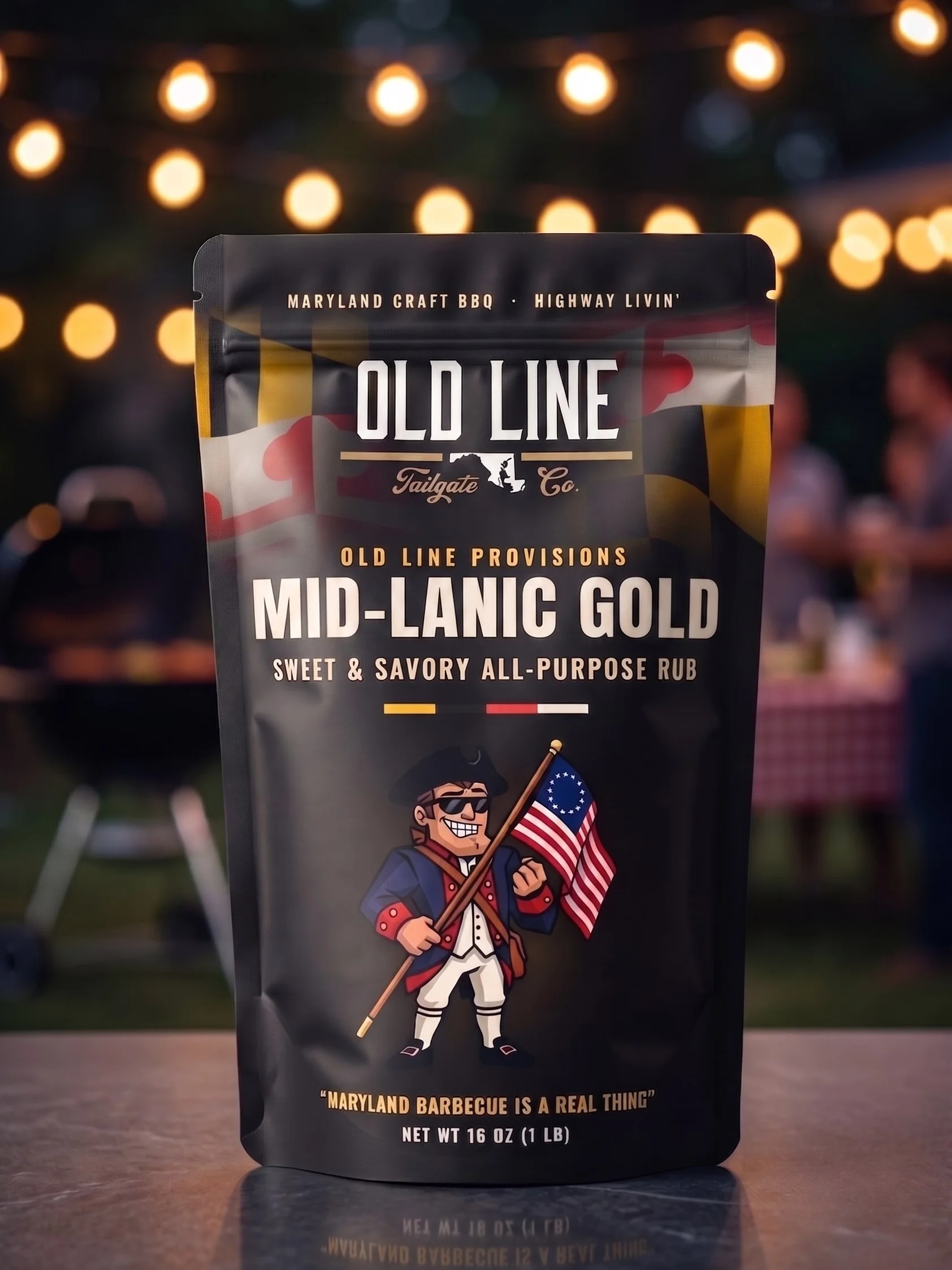 Mid-Lanic Gold — Sweet & Savory All-Purpose Rub
