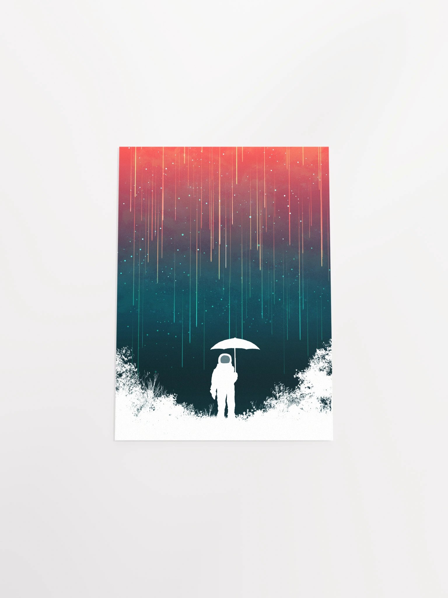 meteor rain art print product image (4)