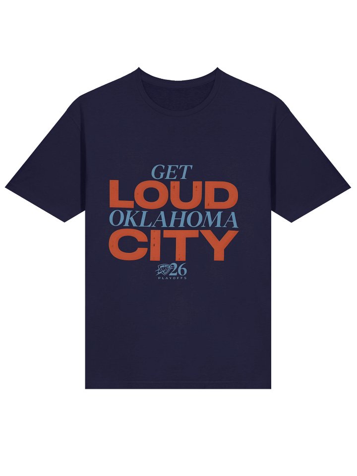Get Loud Oklahoma City Playoffs Shirt product image (2)
