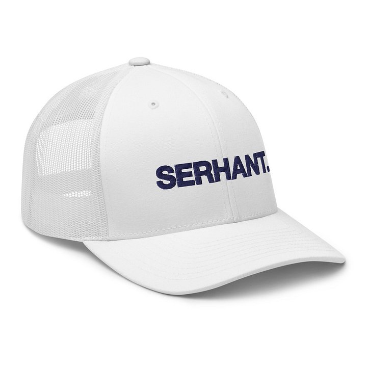 SERHANT. White Trucker Hat product image (2)